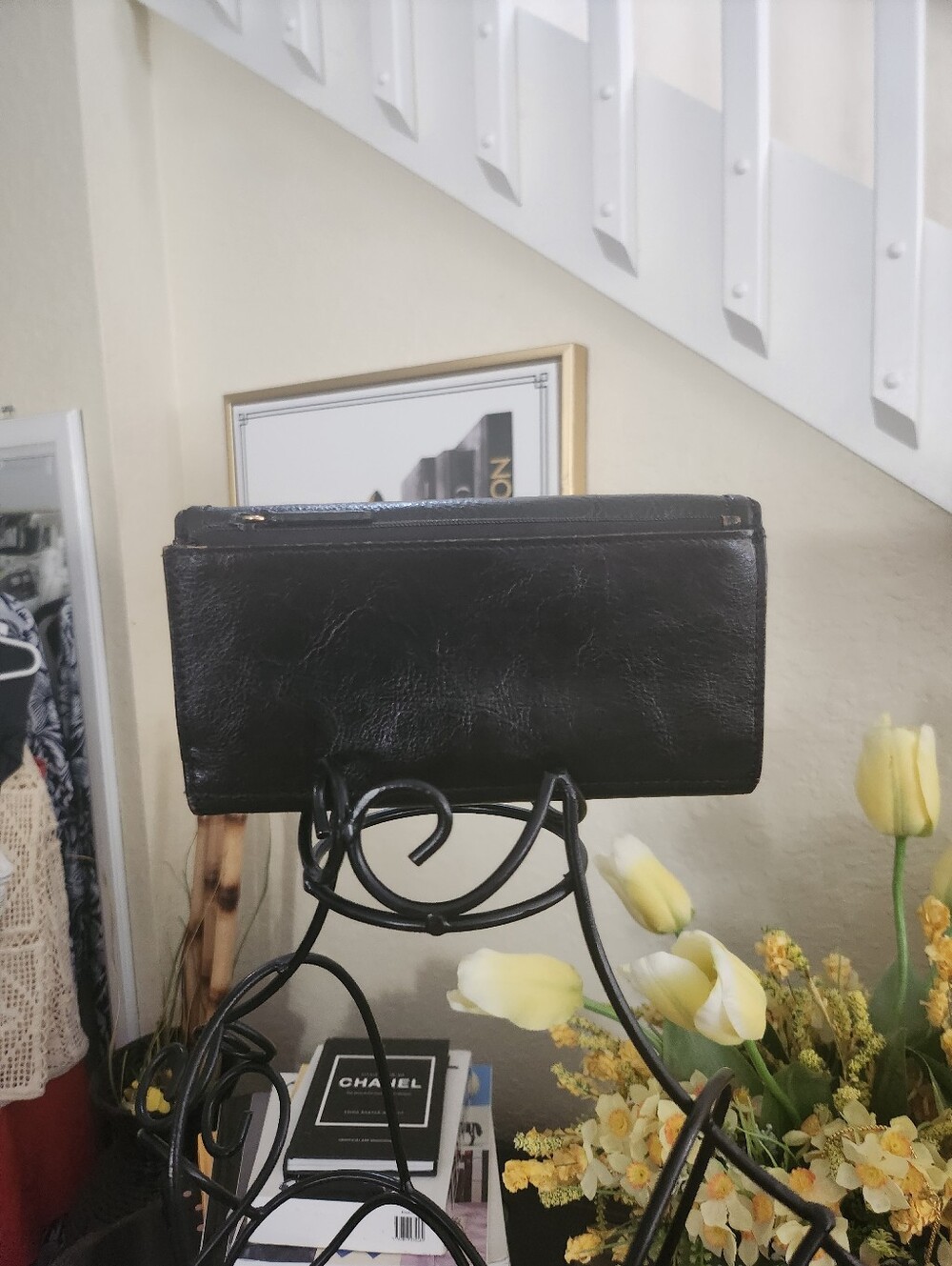 Fossil leather wallet & box - Picture 4 of 6